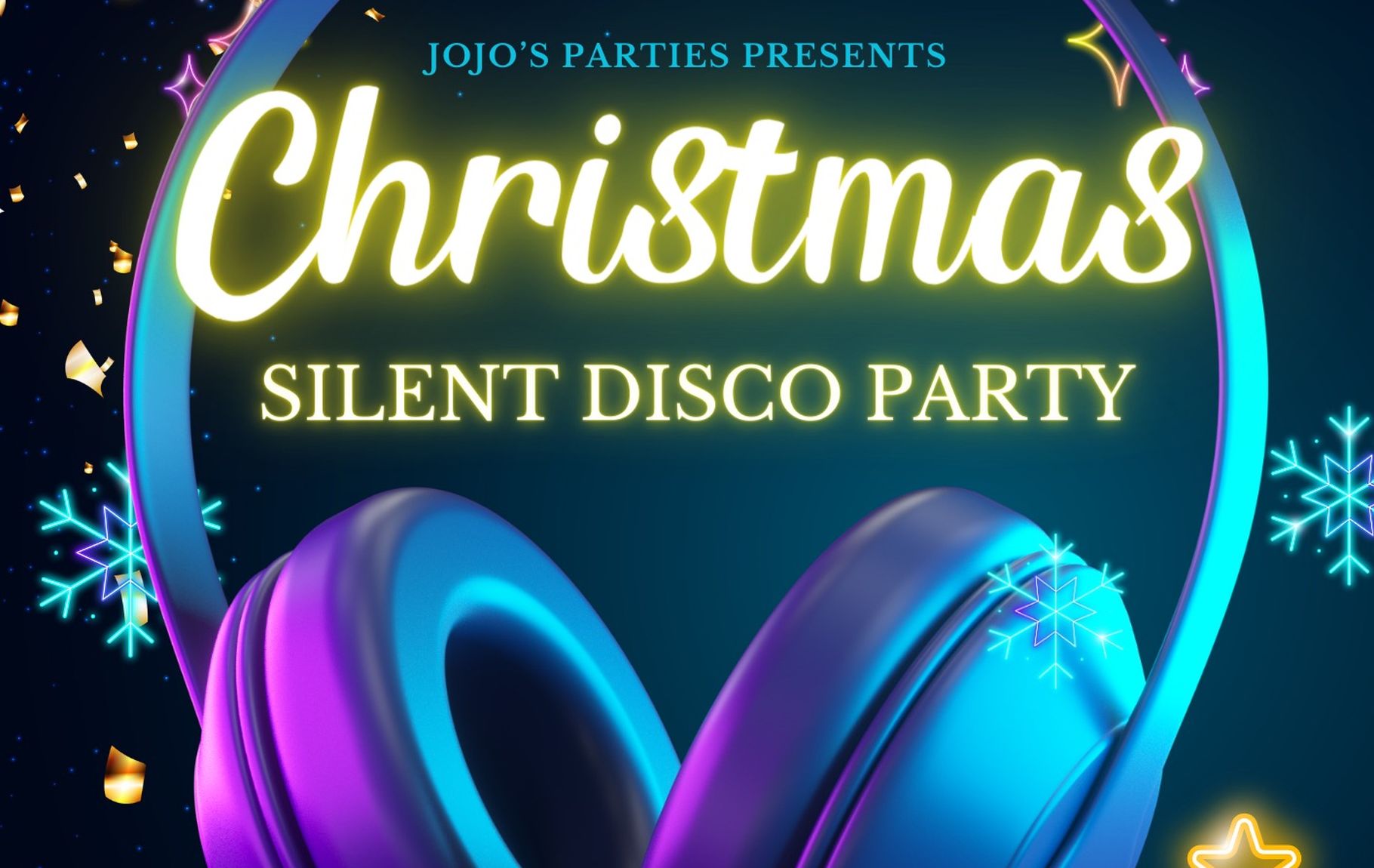 Christmas Silent Disco Parties!